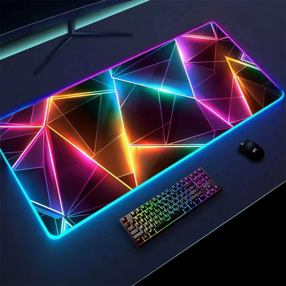 LED-Mousepad mit illustrativem Design