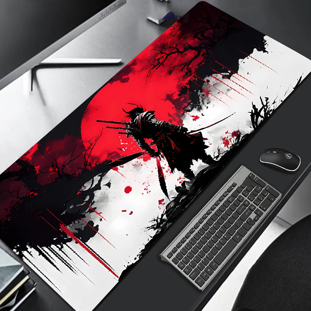 Gaming Mousepad mit Samurai Design