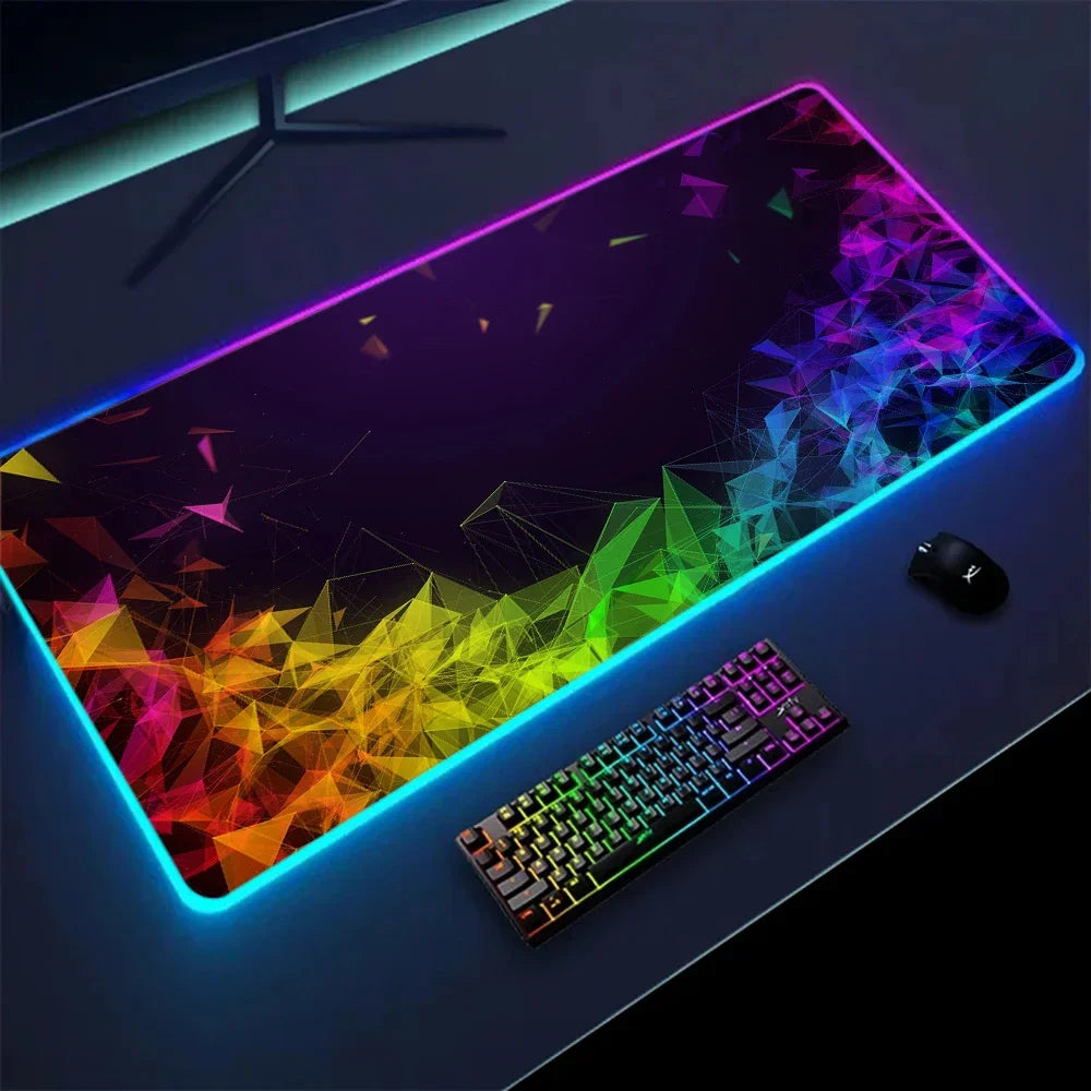 LED-Mousepad mit illustrativem Design