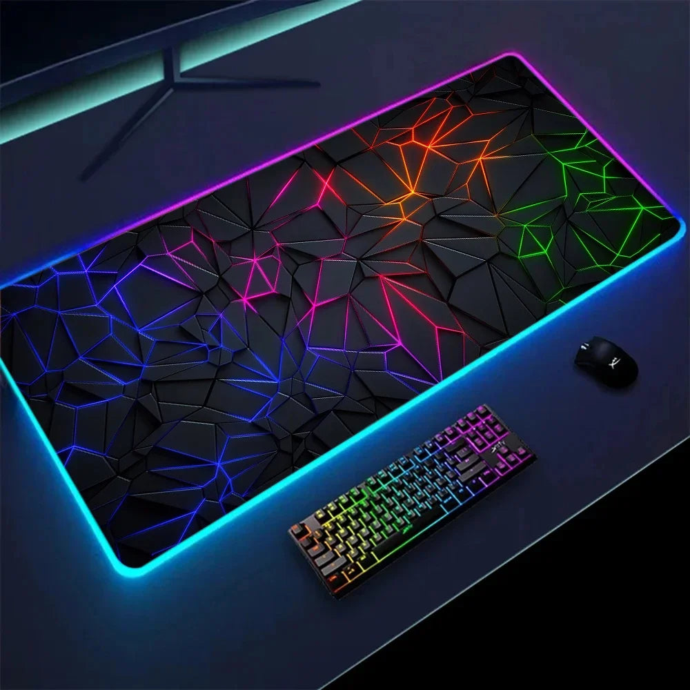 LED-Mousepad mit illustrativem Design