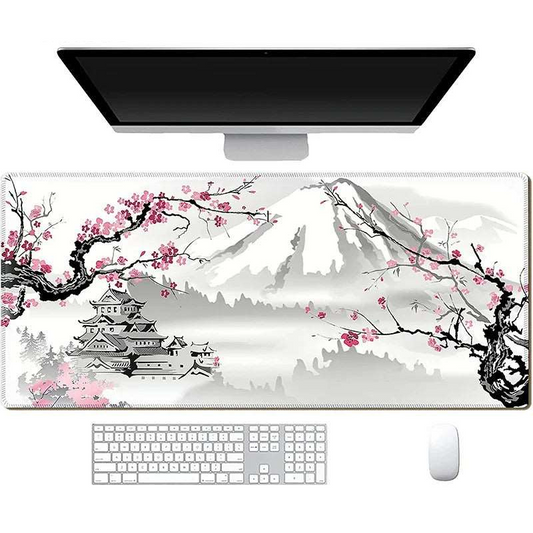 Mauspad mit japanischem Kirschblüten Design