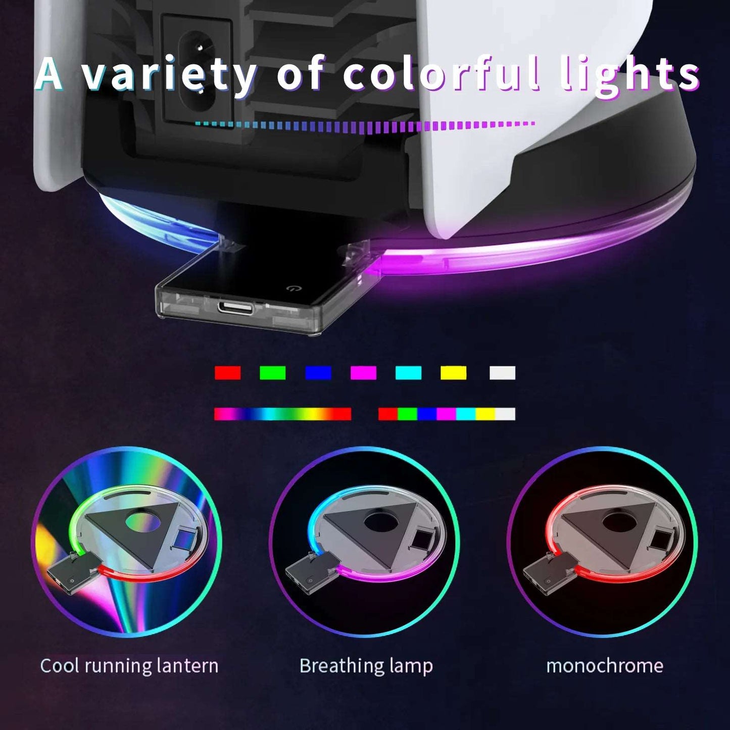 PS5 LED Boden-Beleuchtungsring