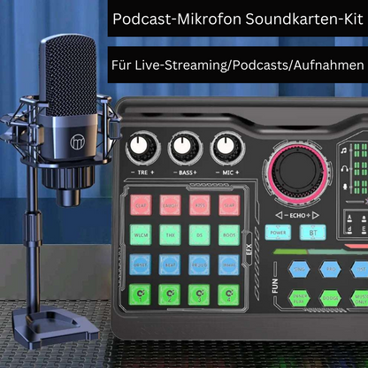 Professionelles Stream & Podcast Kit: All-in-One Set