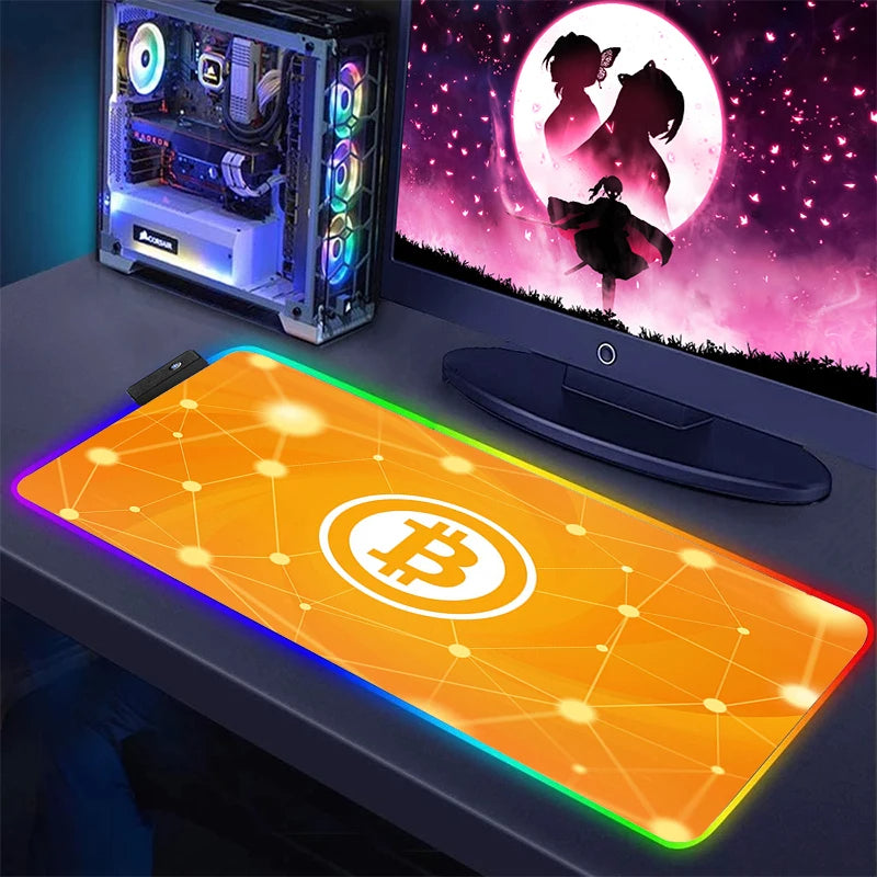 RGB Bitcoin Mousepad - verschiedene Designs