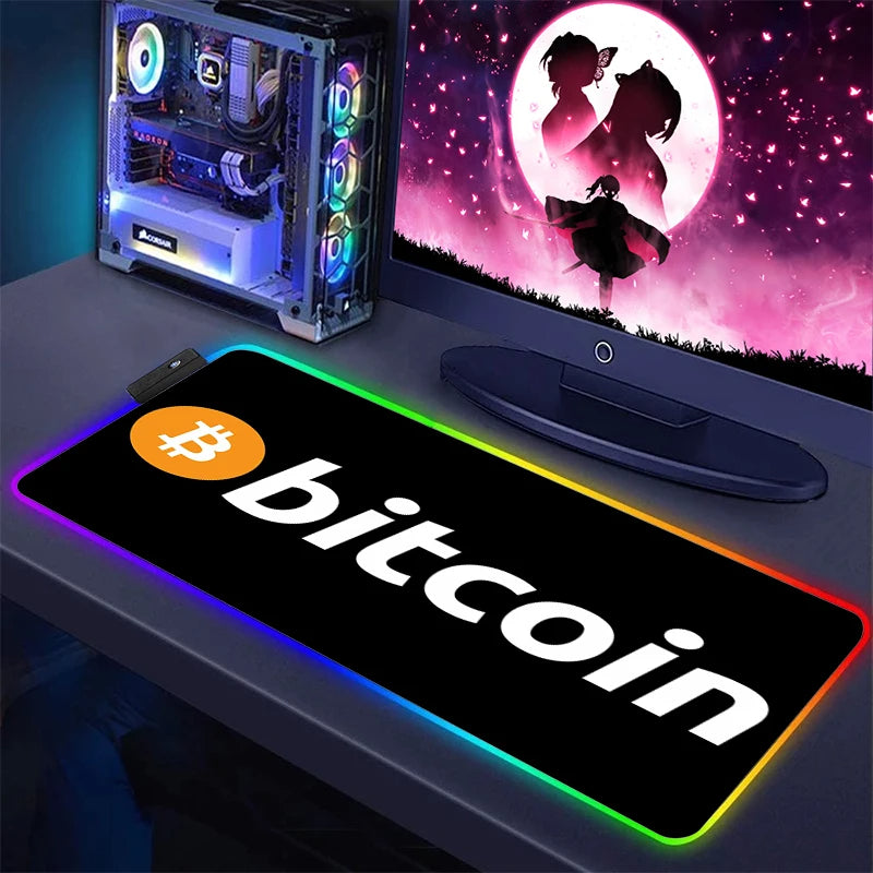 RGB Bitcoin Mousepad - verschiedene Designs