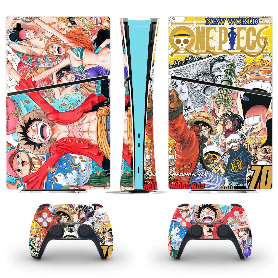 PS5 sticker skin with Rise of the Ronin motif