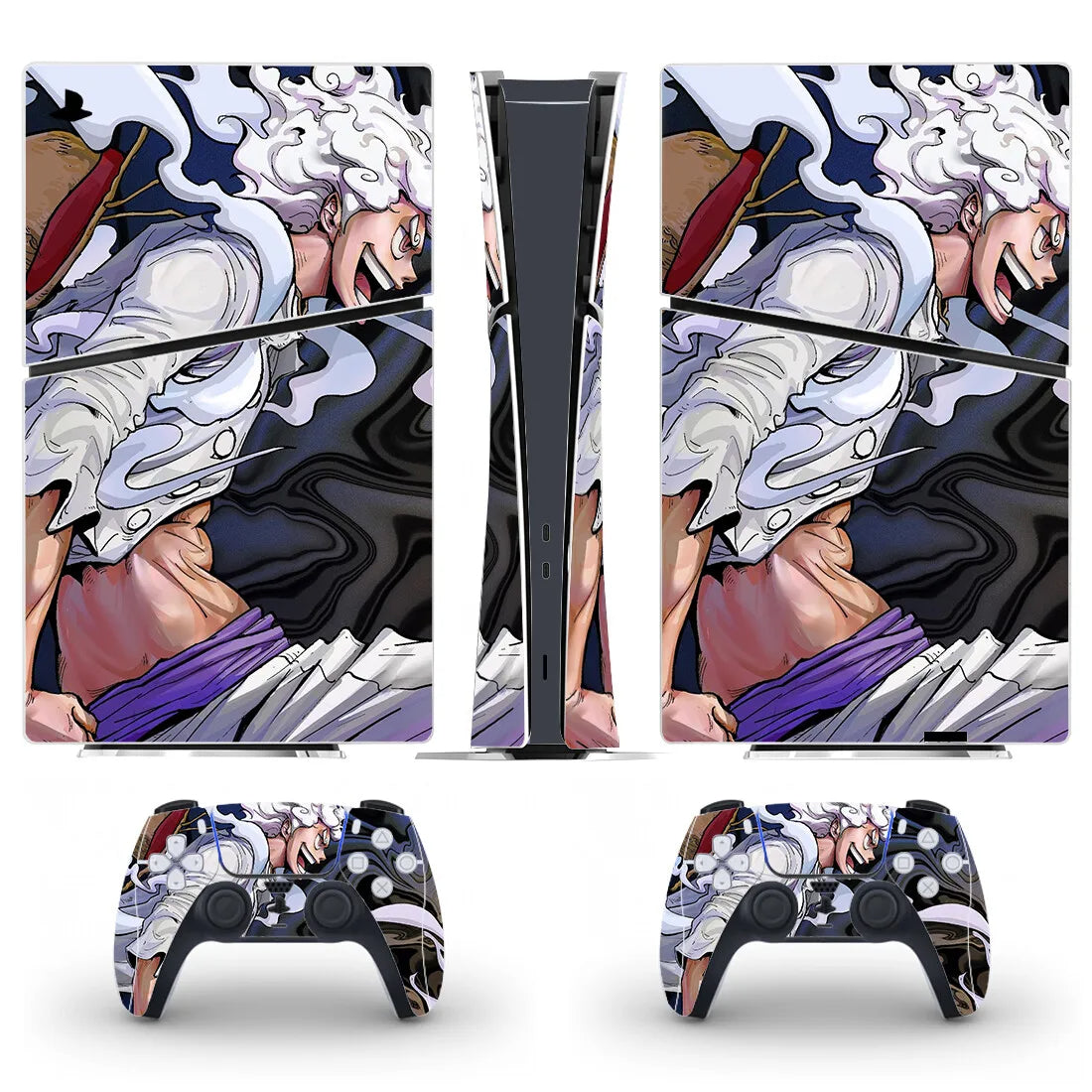 PS5 sticker skin with Rise of the Ronin motif