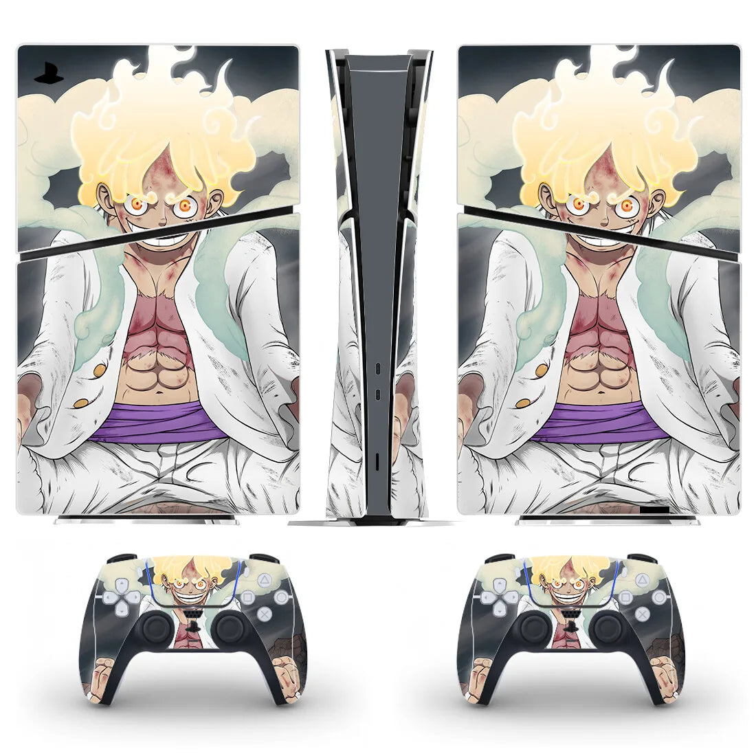 PS5 sticker skin with Rise of the Ronin motif