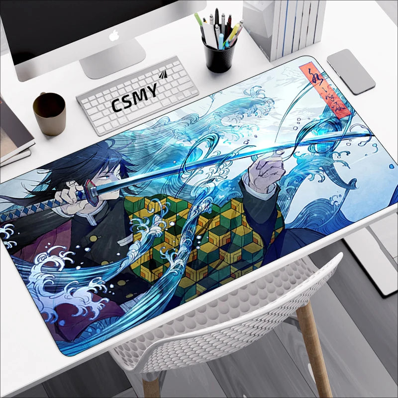 Mouse pad with Japanese cherry blossom design