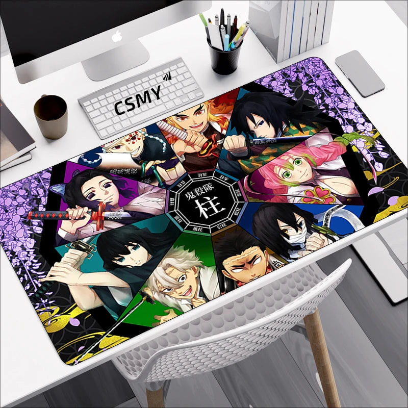 Mouse pad with Japanese cherry blossom design