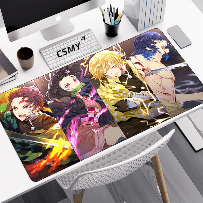 Mouse pad with Japanese cherry blossom design
