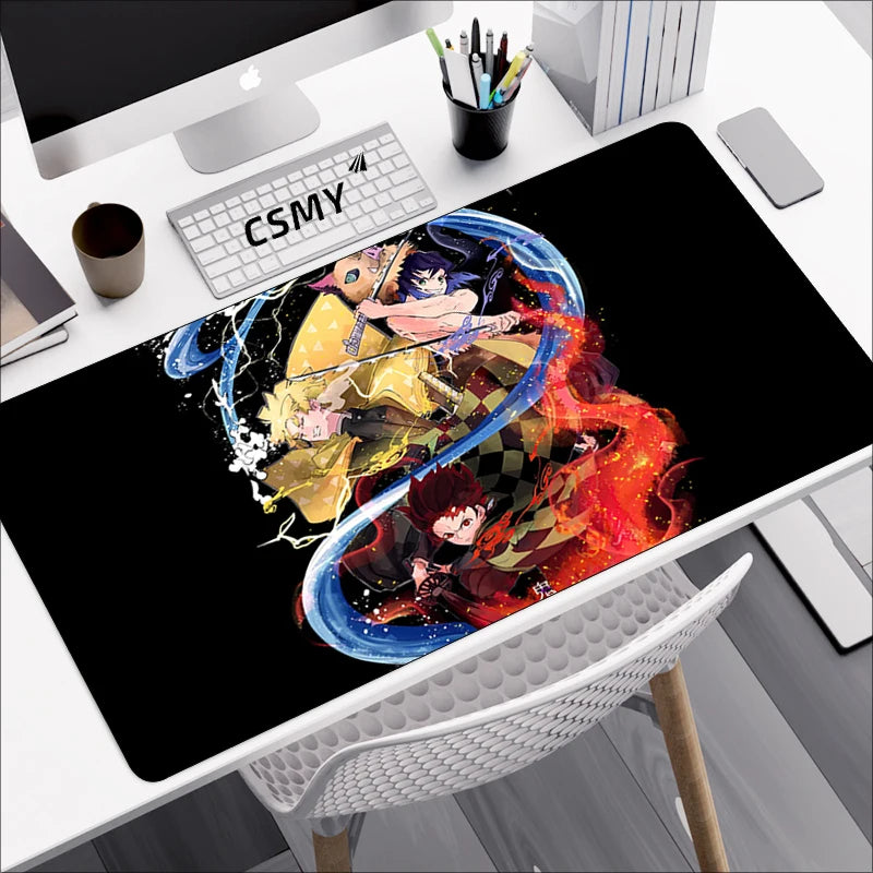 Mouse pad with Japanese cherry blossom design