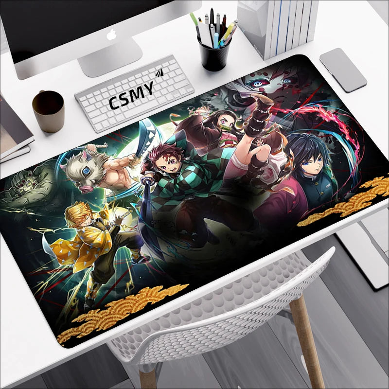 Mouse pad with Japanese cherry blossom design