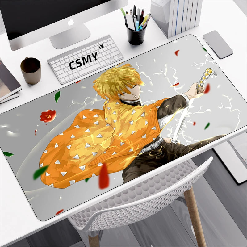 Mouse pad with Japanese cherry blossom design