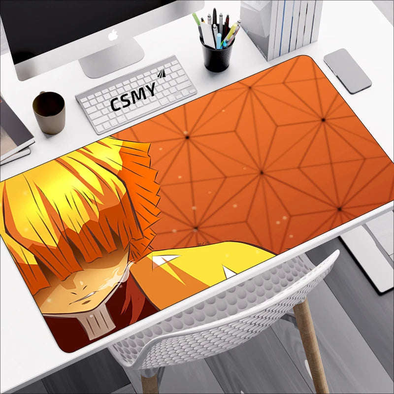 Mouse pad with Japanese cherry blossom design