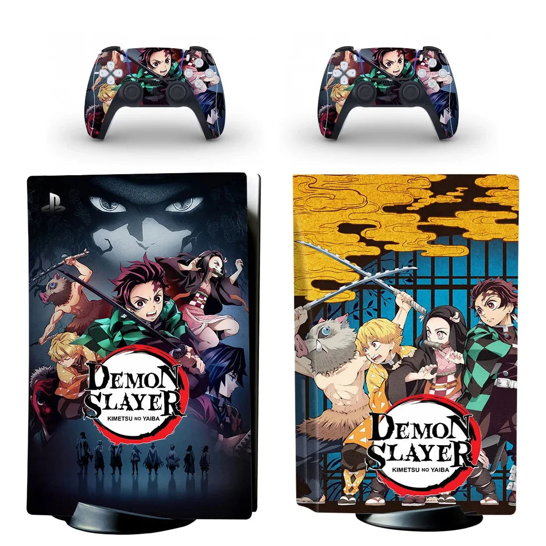 PS5 sticker skin with Rise of the Ronin motif