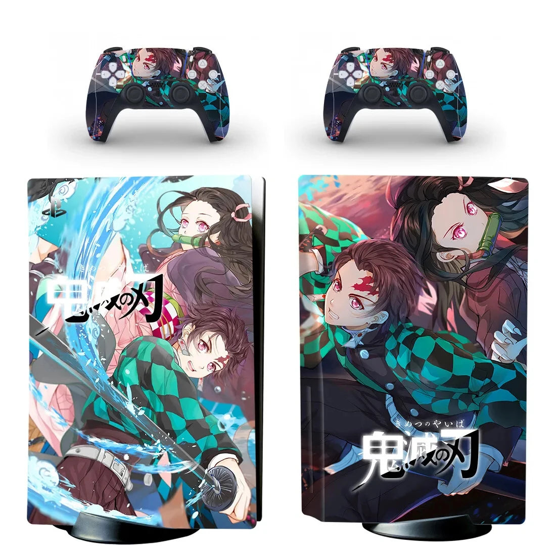 PS5 sticker skin with Rise of the Ronin motif