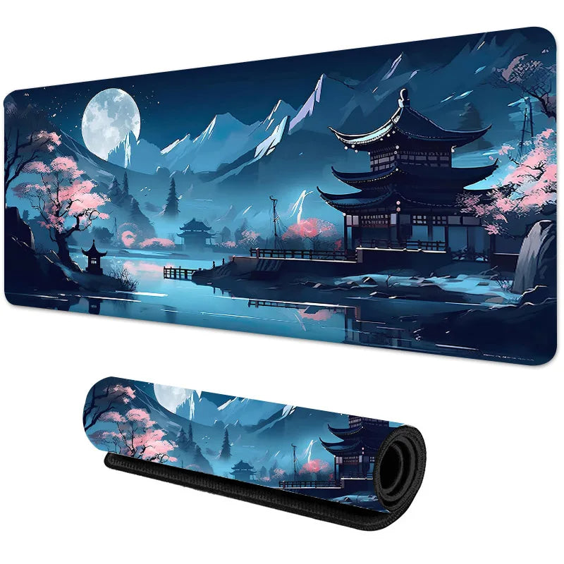 Gaming Mousepad mit japanischem Sakura Design