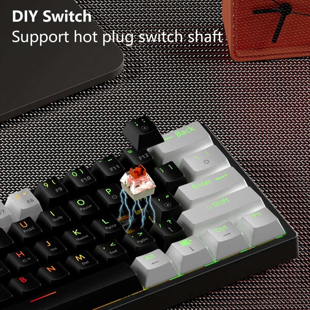 Mechanische mini Gaming-Tastatur