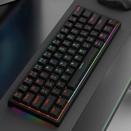 Kompaktes RGB Mechanical Keyboard für echte FPS-Gamer 60%