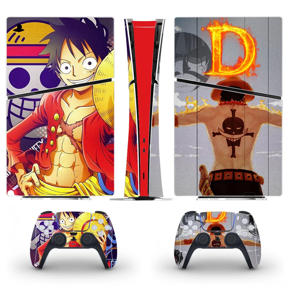 PS5 sticker skin with Rise of the Ronin motif