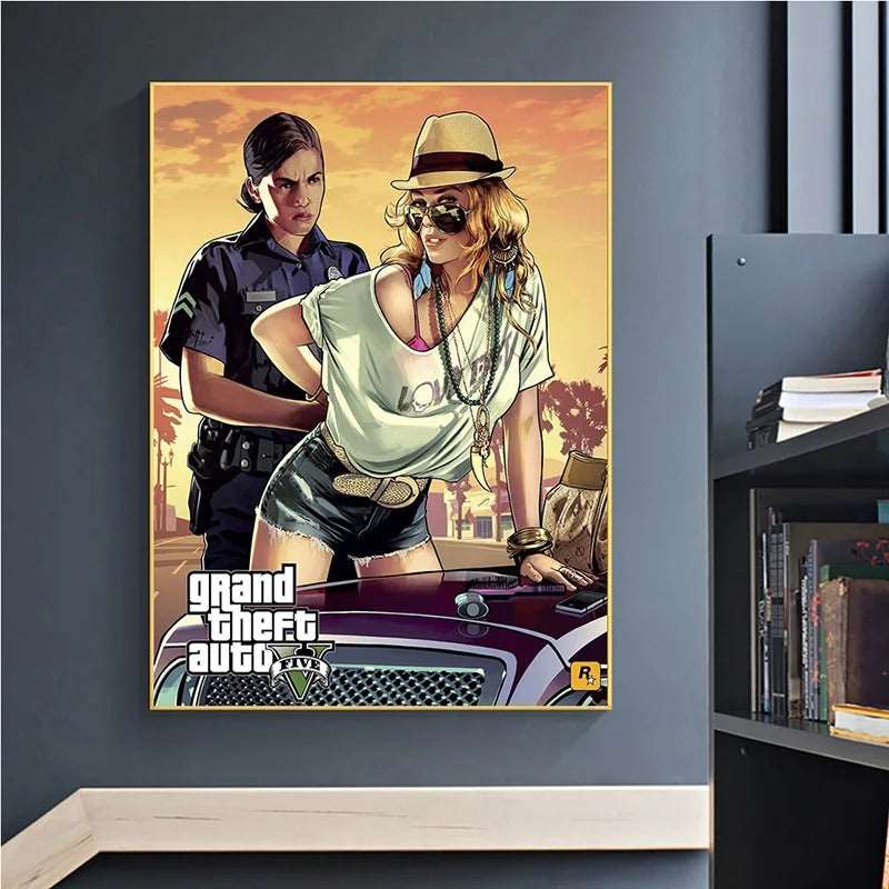 GTA Poster hochformat