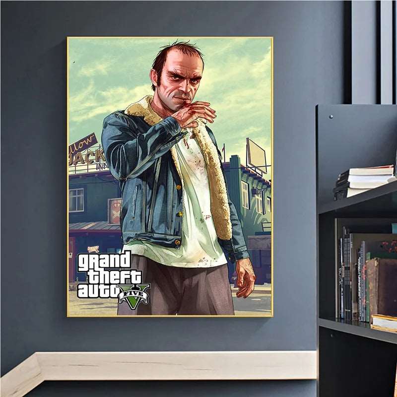 GTA Poster hochformat