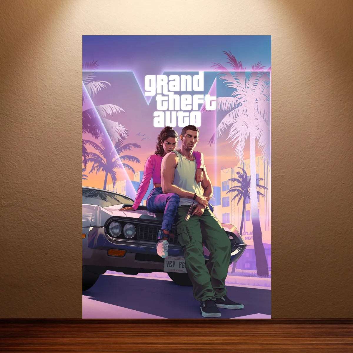 GTA 6 Poster Hochformat