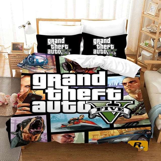 GTA Bett- und Kissenbezug