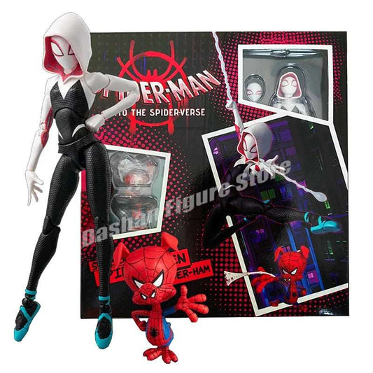 Gwen Stacy Into the Spiderverse Action Figur-Box