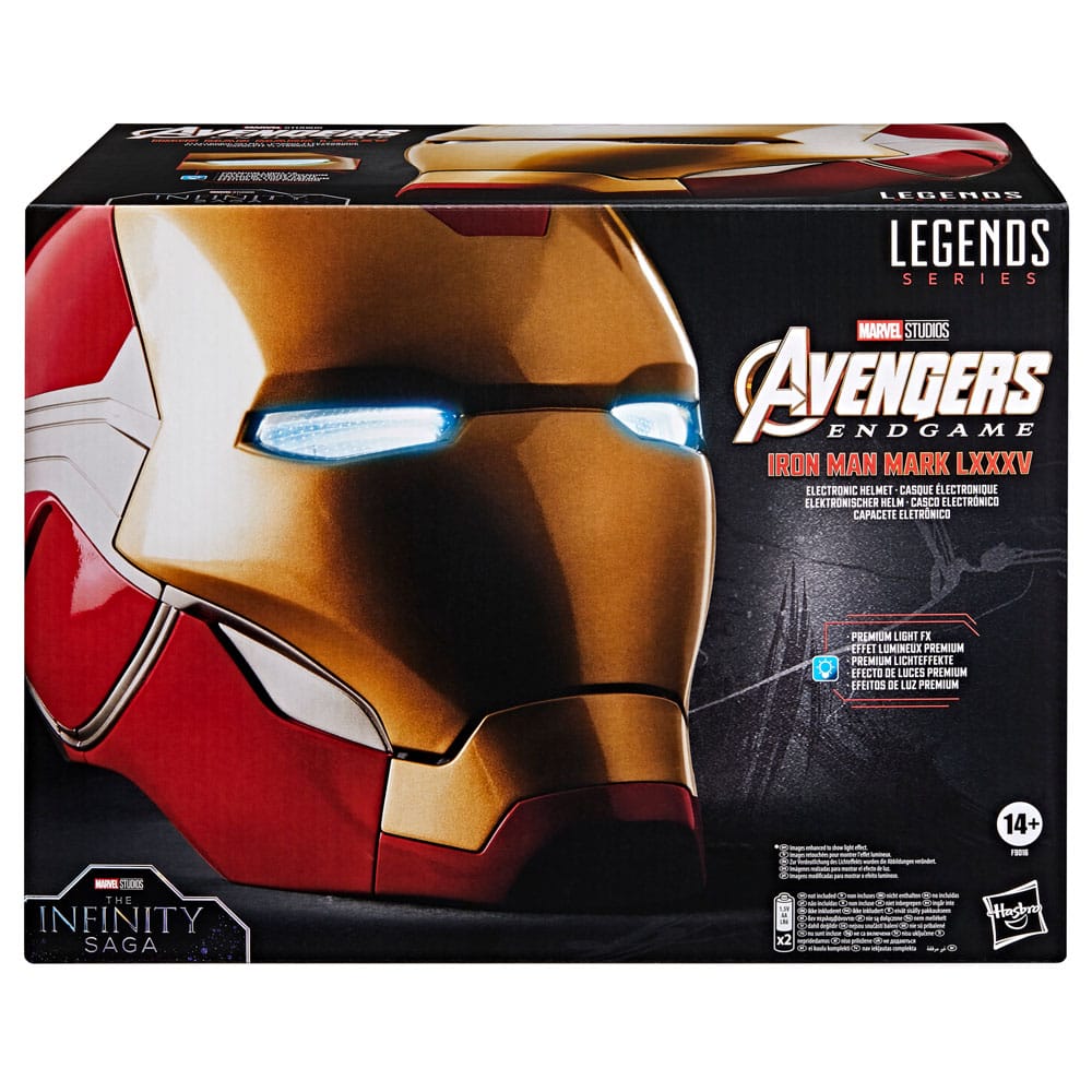 Avengers: Endgame Marvel Legends – Elektronischer Iron Man Helm (1:1)