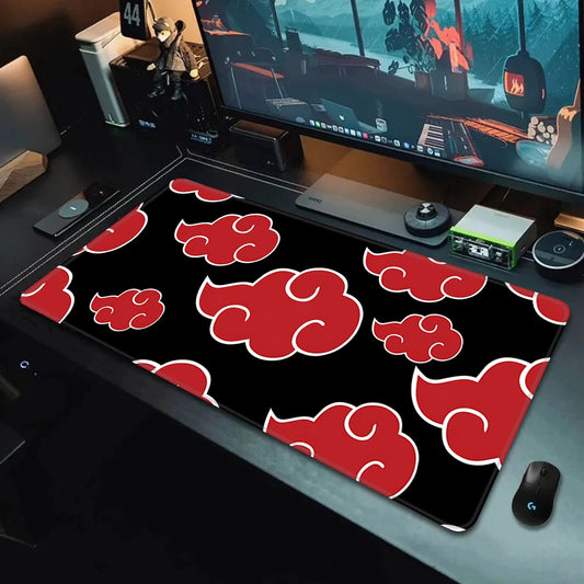 Mouse pad with Japanese cherry blossom design