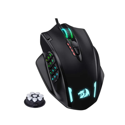 Gaming Maus M908 mit 18 programmierbaren Tasten & 12400 DPI