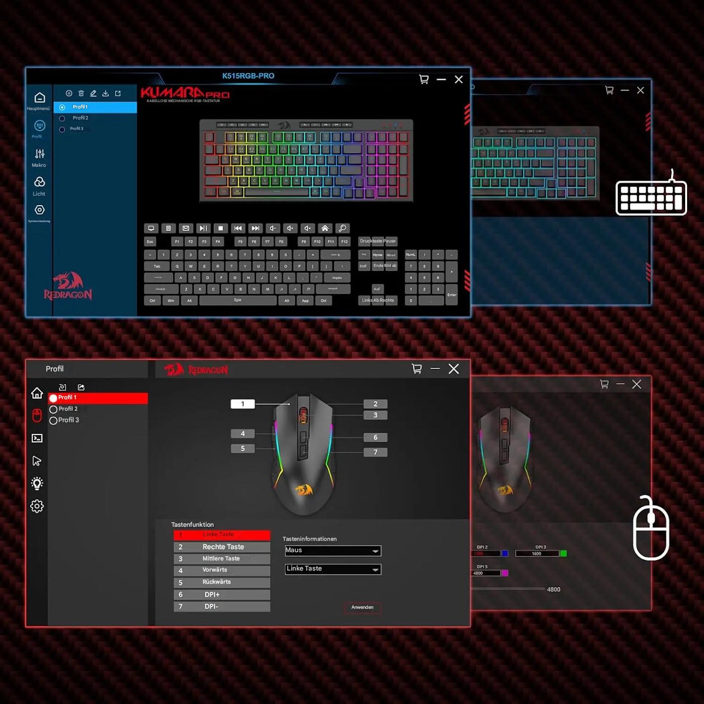Bundle: Wireless Gaming Keyboard & Mouse