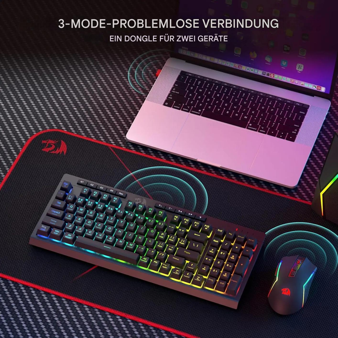 Bundle: Wireless Gaming Keyboard & Mouse