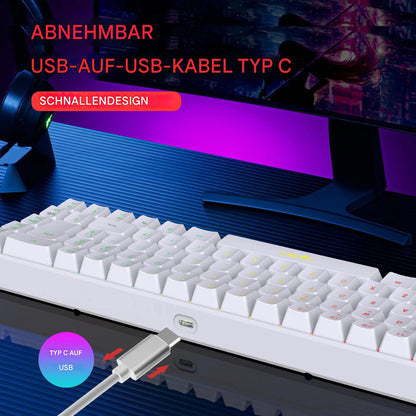 Pro Gamer RGB Tastatur 60%