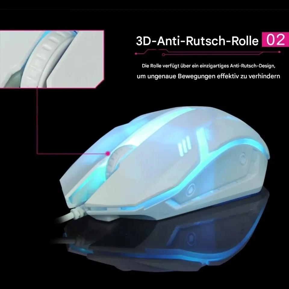 RGB gaming mouse wired