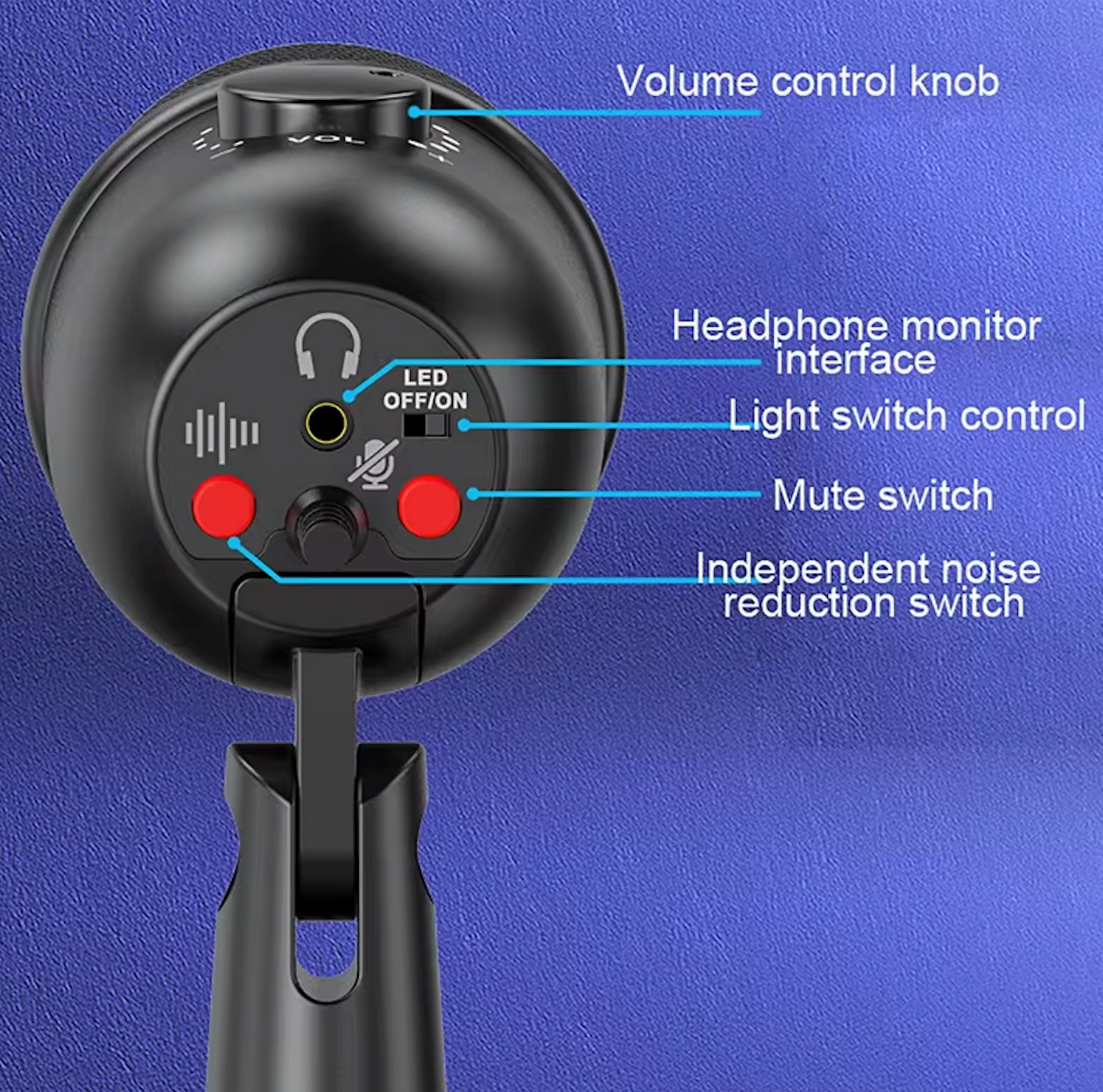 RGB microphone