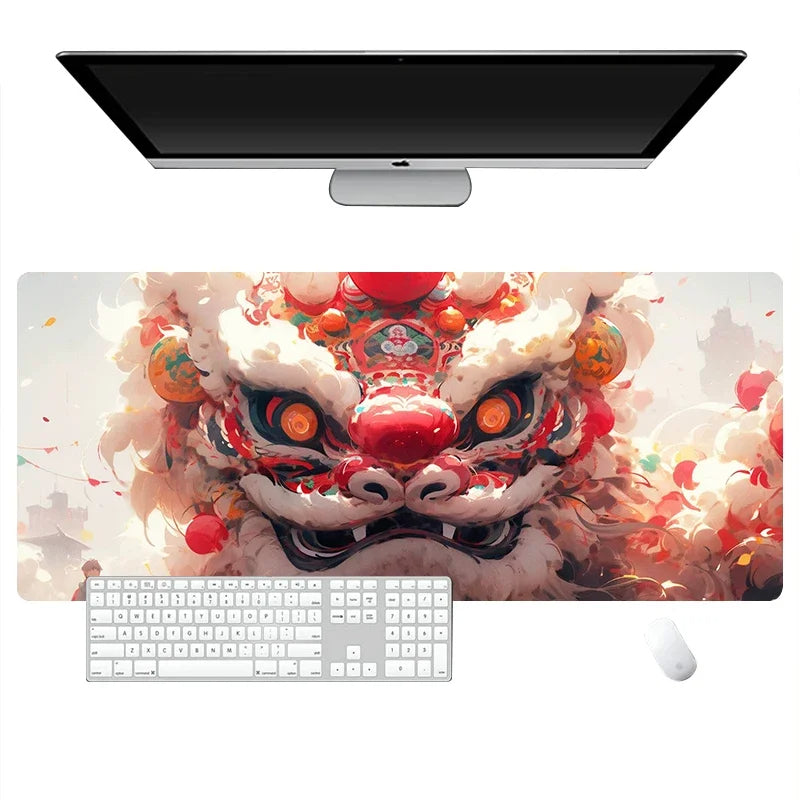 Mouse pad with Japanese cherry blossom design