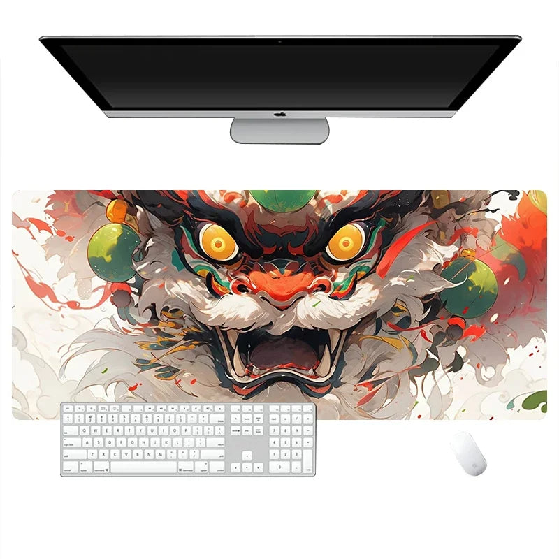 Mouse pad with Japanese cherry blossom design