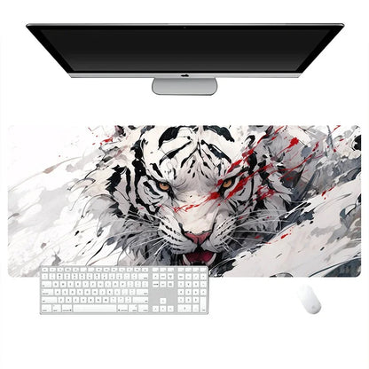 Mouse pad with Japanese cherry blossom design