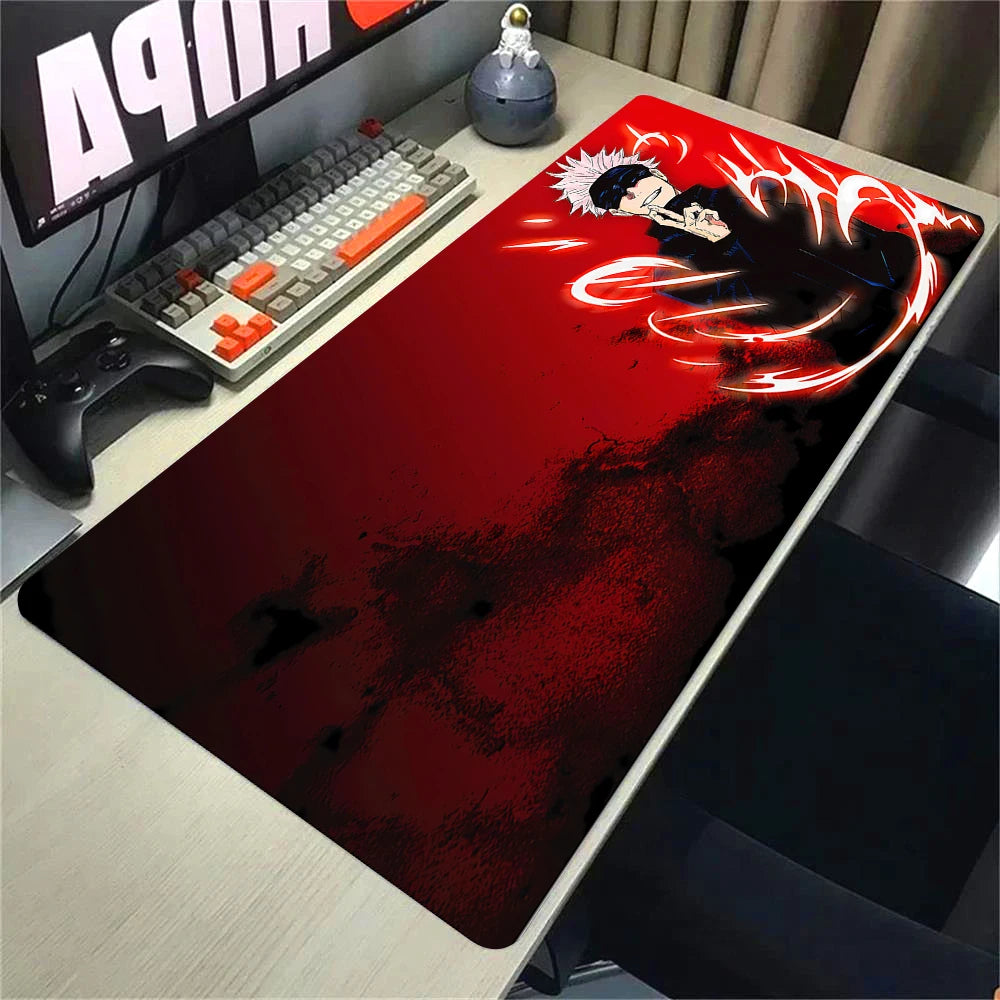 Mouse pad with Japanese cherry blossom design