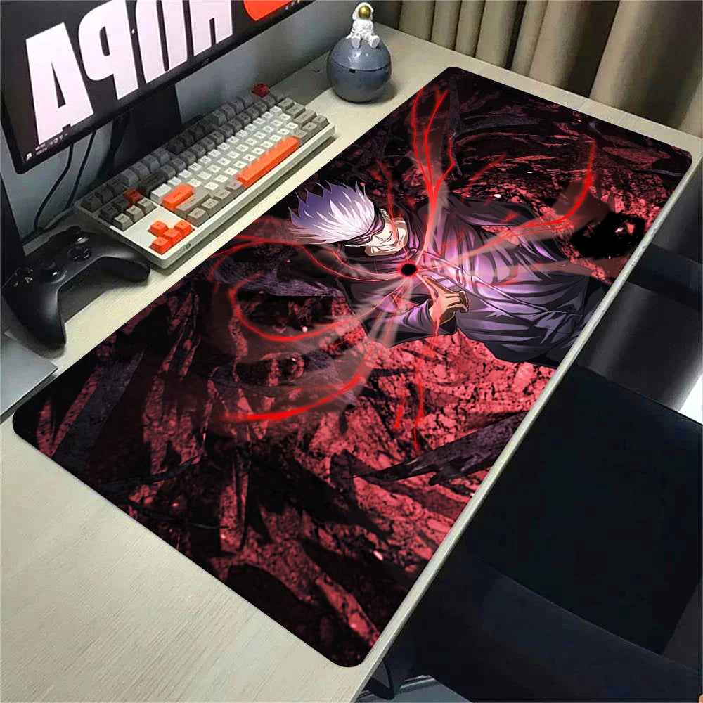 Mouse pad with Japanese cherry blossom design