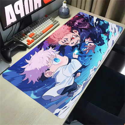 Mouse pad with Japanese cherry blossom design