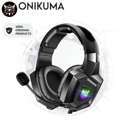 Gaming Headset mit leuchtendem Symbol