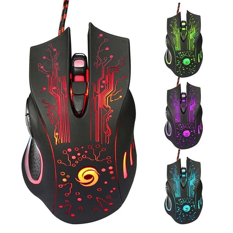 Gaming Maus mit LED Design