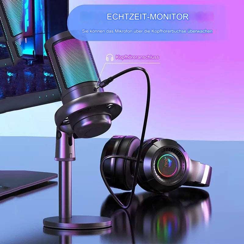 Professional Gaming Microphone RGB