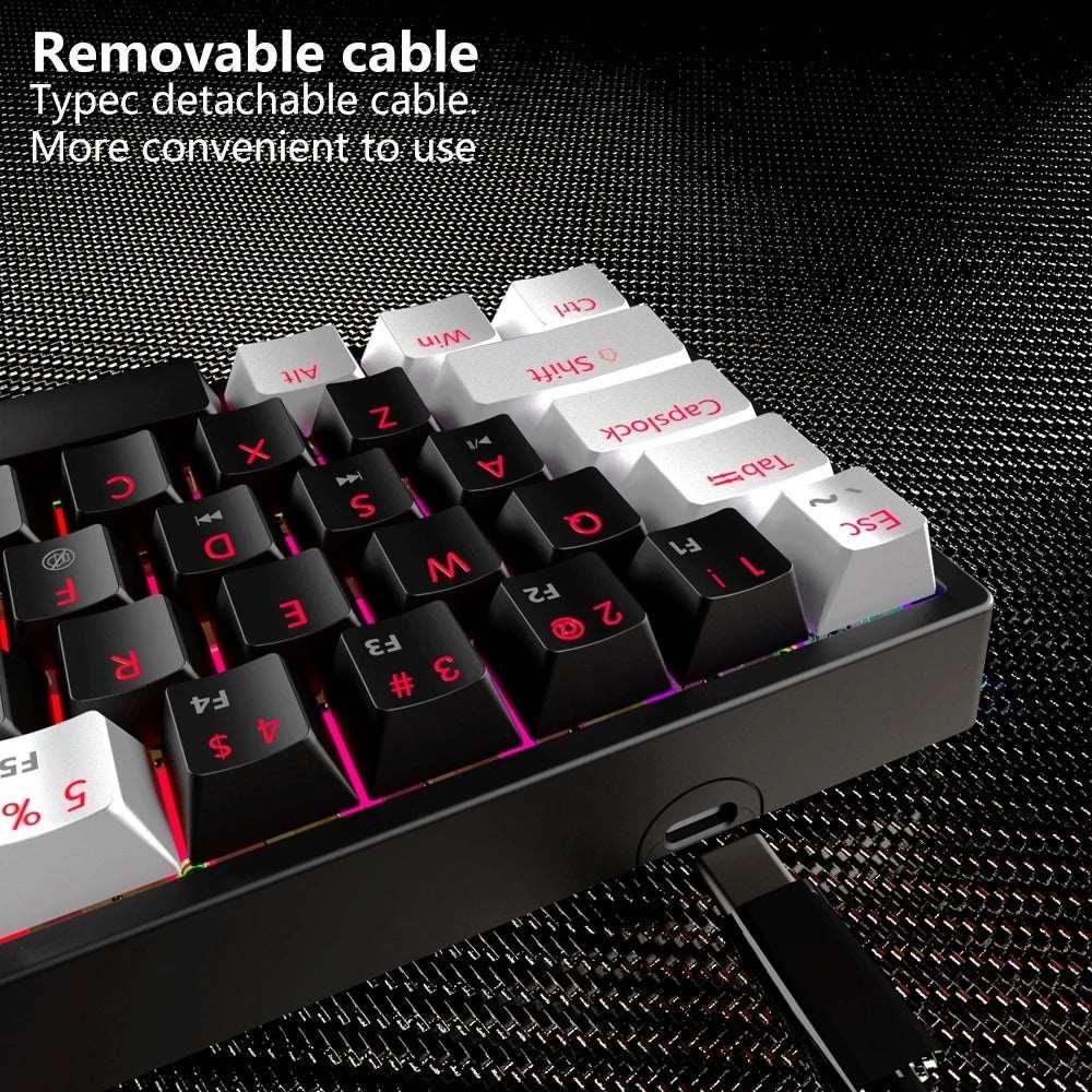 Mechanische mini Gaming-Tastatur