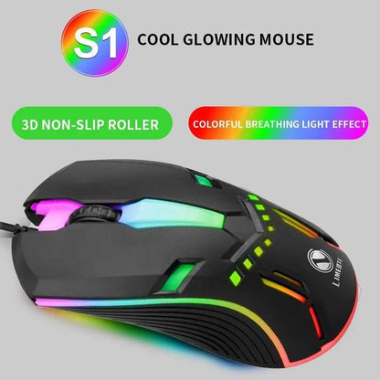 RGB gaming mouse wired