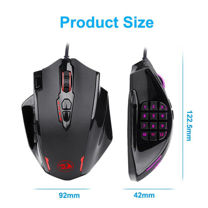 RGB gaming mouse programmable